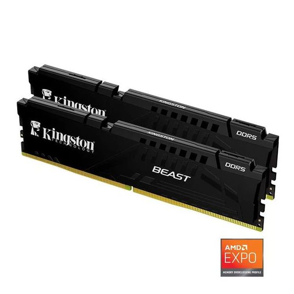 Kingston KF560C30BBEK2-32TR 2x16 GB Beast Expo 32 GB DDR5 6000MHz CL30 Masaüstü Performans RAM