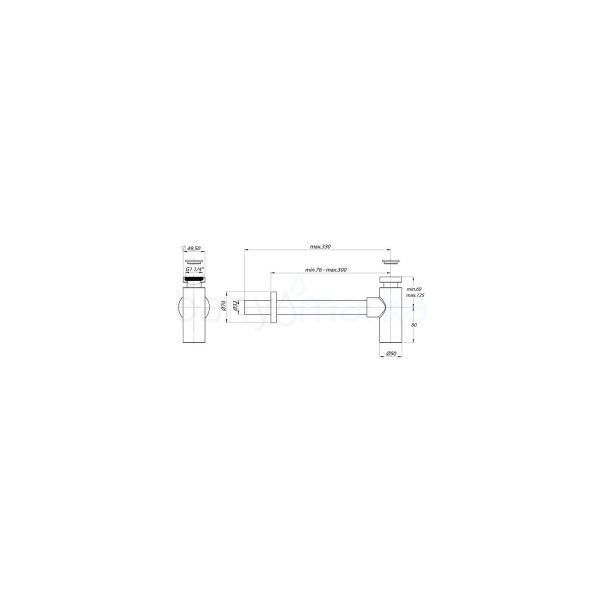 GPD SFN01 Lavabo Sifonu