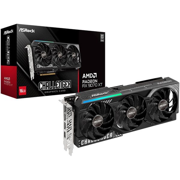 ASRock Radeon RX 9070 XT Challenger 16GB GDDR6 Ekran Kartı