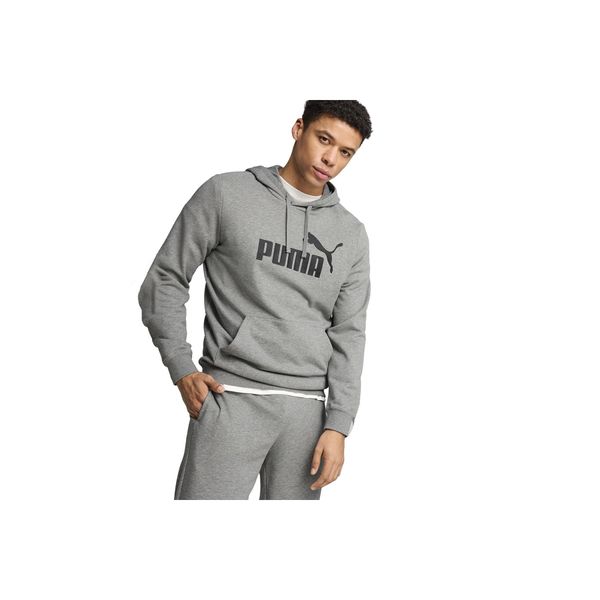 Puma 68257203 ESS No 1 Logo Gri Günlük Stil Erkek Sweatshirt