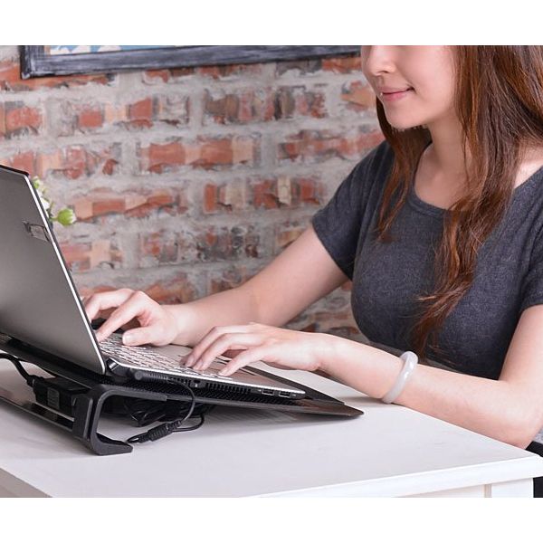 Cooler Master R9-NBC-U3PK-GP U3 Plus Siyah Notebook Soğutucusu