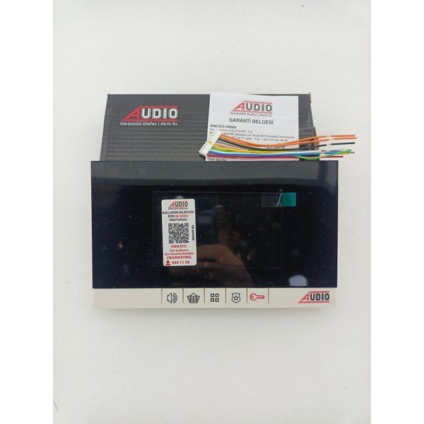 Audio 001181B 4.3 inç Siyah Bus Plus Görüntülü Diafon