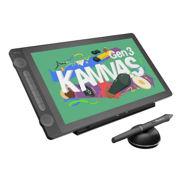 Huion Kamvas 16 Gen 3 GS1563 15.8 inç 2.5K Grafik Çizim Tableti