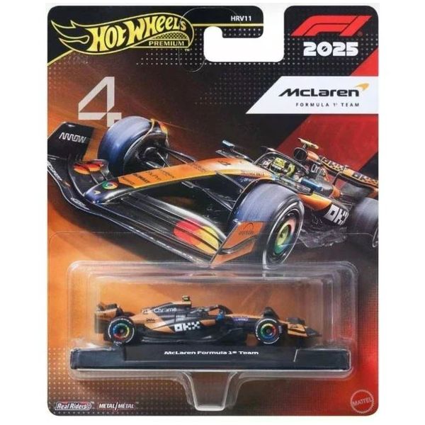 Hot Wheels HRV11-JKD88 Premium Formula 1 Yarış Arabası