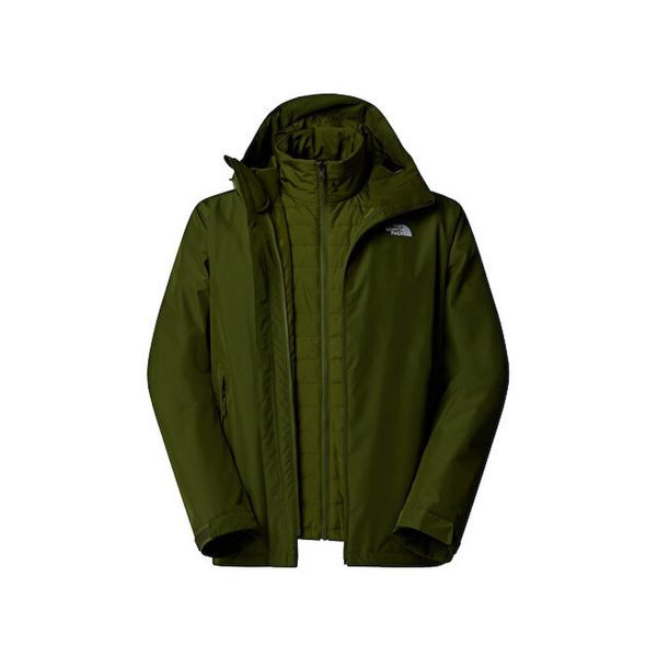The North Face NF0A8D1SBRI1 Yeşil Carto Mono Triclimate Hooded Erkek Outdoor Mont