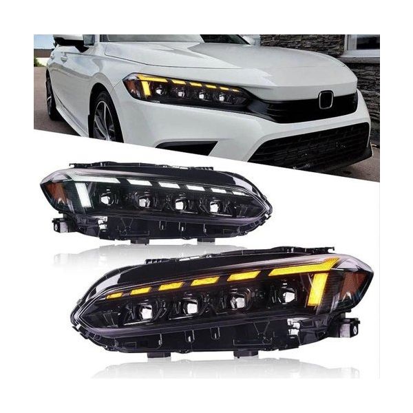 Auto GP Honda Civic FE1 Ledli Ultimate 4 Lens 2021+ Ön Far Lambası