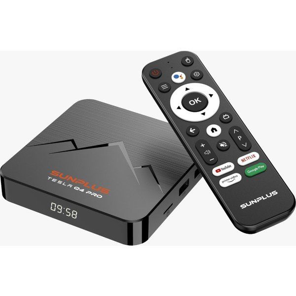 Sunplus Tesla Q4 Pro 32GB 6K Android Tv Box