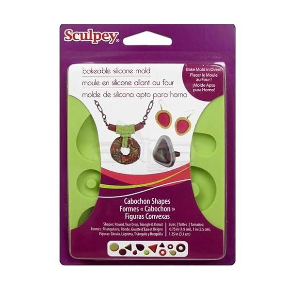 Sculpey Flexible Push Mold Taş Model APM81 Esnek Model Kalıbı