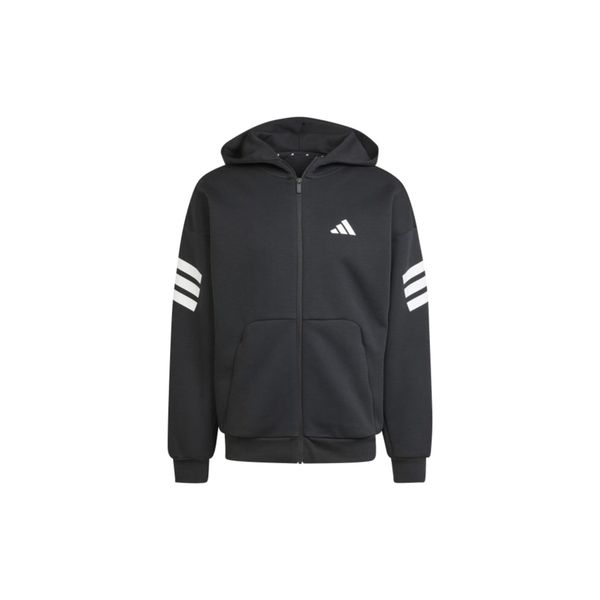 Adidas Training JD4827 Future Icons 3-Stripes Full-Zip Erkek Kapüşonlu Üst