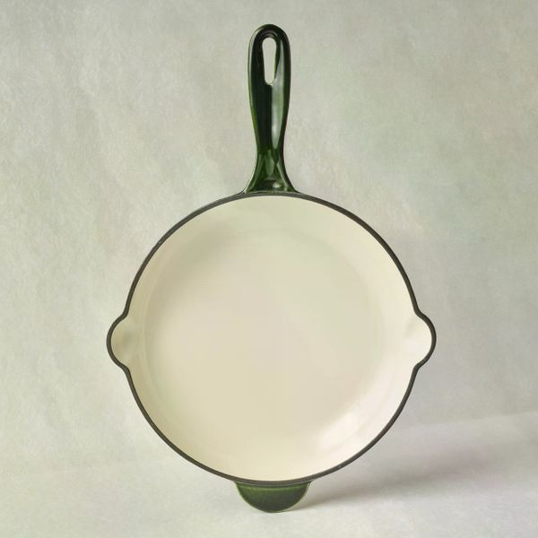 Karaca Heritage Demir Döküm Emayeli Yeşil 26 cm Tava