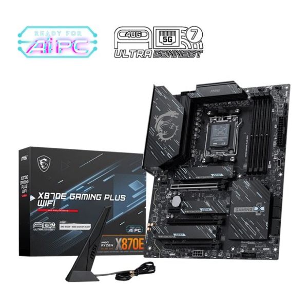 MSI X870E Gaming Plus WiFi AMD AM5 DDR5 ATX Anakart