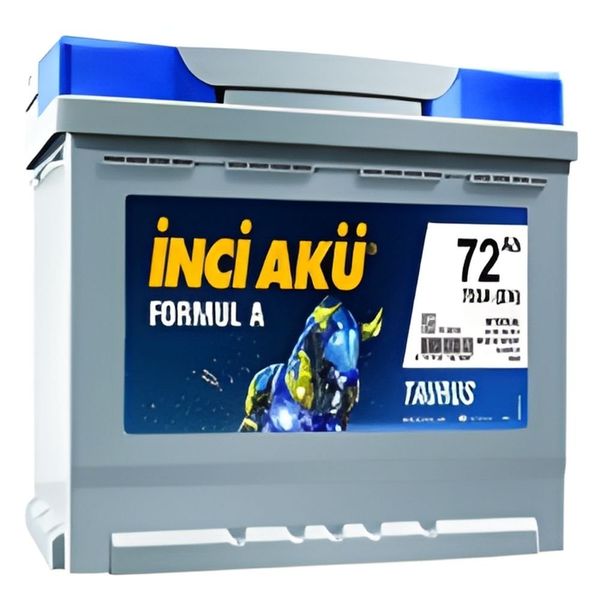 İnci Akü Formül A Taurus 12 V 72 Ah 700 cca Akü