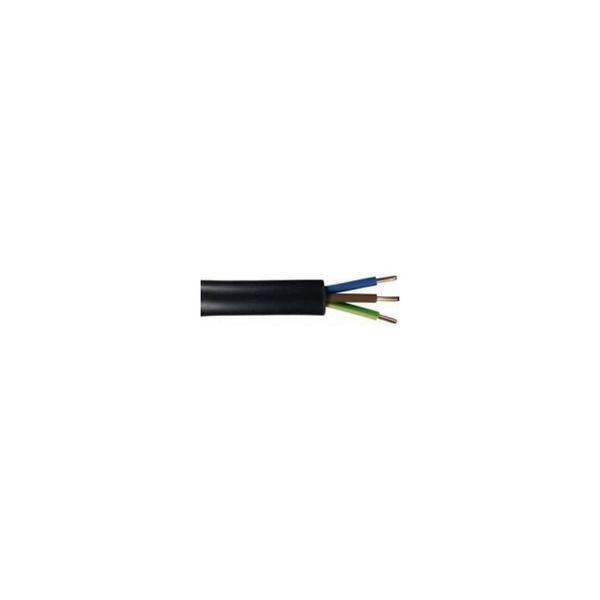 Öznur H05VV-F 1 mt 3x1.5 mm Siyah Ttr Çok Telli Kablo