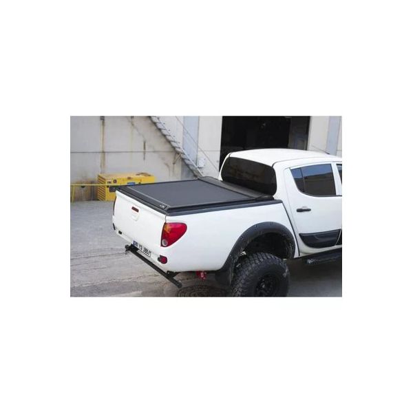 Omsa Mitsubishi L200 Omback Siyah 2006-2015 Arası Düz Kasa Sürgülü Bagaj Kapama