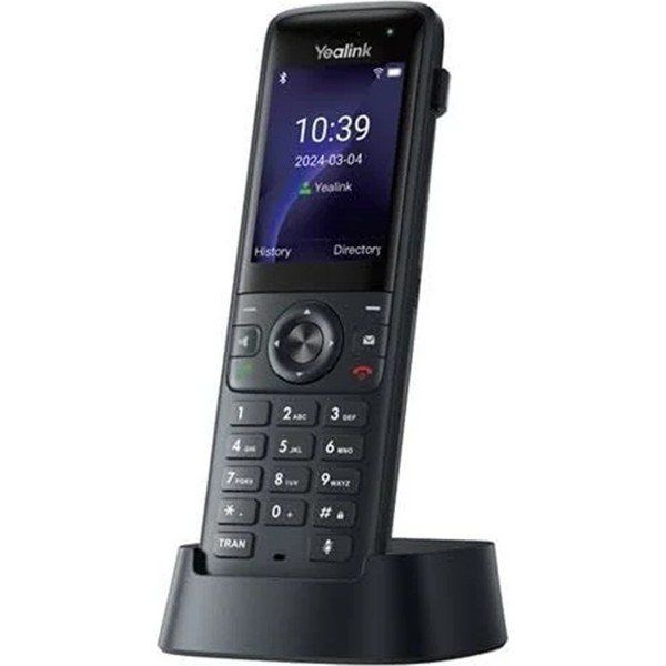 Yealink AX83H Wi-Fi 6 SIP Voip HD Ses Bluetooth 2.4 inç Renkli Ekran Kablosuz IP Telefon