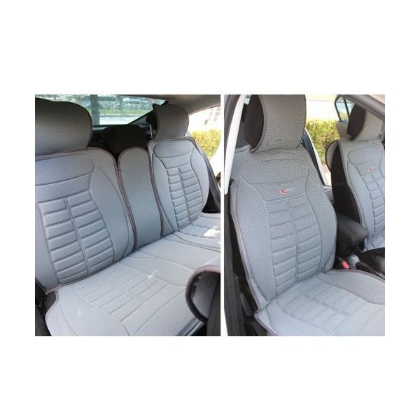 Ford Focus 3 Sedan Fivestar FS Gri Ön Arka 5'li Oto Koltuk Minderi Set