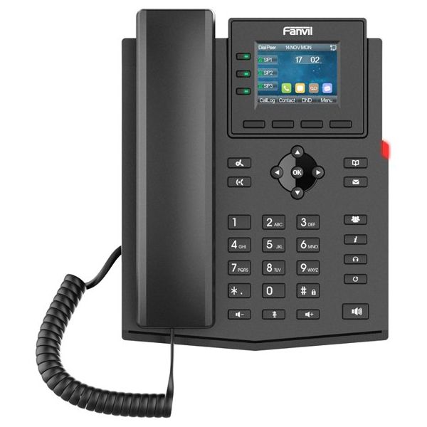 Fanvil X303P PoE Kurumsal IP Telefon