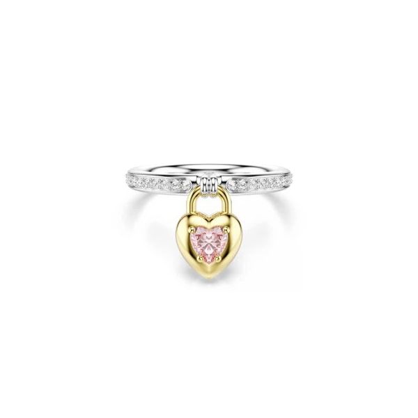 Swarovski 5737271 Idyllıa Ring Heart Mul-Mix 52 Yüzük