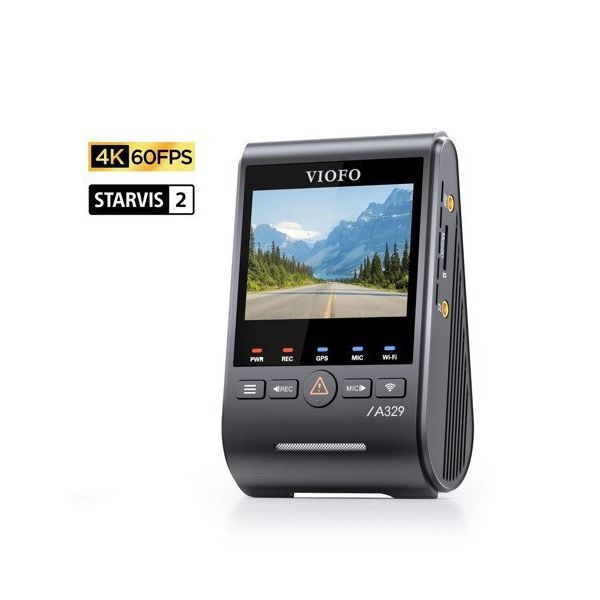 Viofo A329S 4K 60 FPS Wi-Fi 6 HDR Sony STARVIS 2 Sensör GPS'li SSD Destekli Araç Kamerası