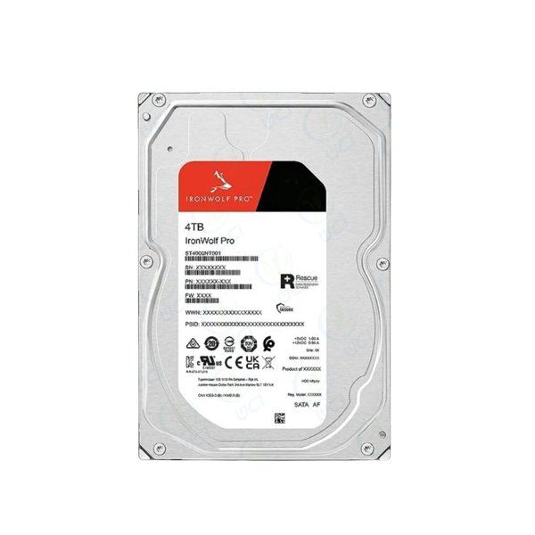 Seagate ST4000NT001 4 TB 3.5 inç Ironwolf Pro Sata3 7200RPM 256 MB HDD