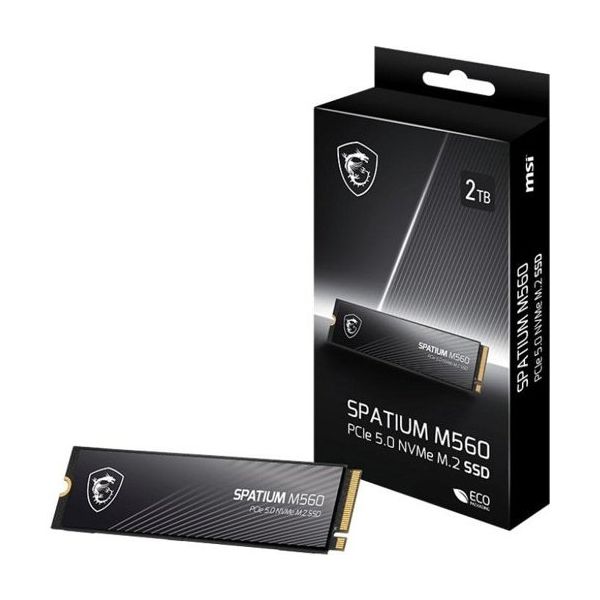 MSI Spatium M560 PCI-Express 5.0 M.2 2 TB SSD