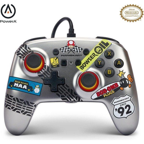 PowerA Nano Mario Kart Kablolu Nintendo Switch Oyun Kolu