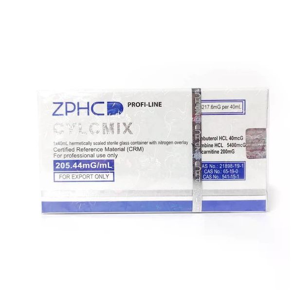Zphc CyclMix 40 ml Clenbuterol & Yohimbine & L-Carnitine
