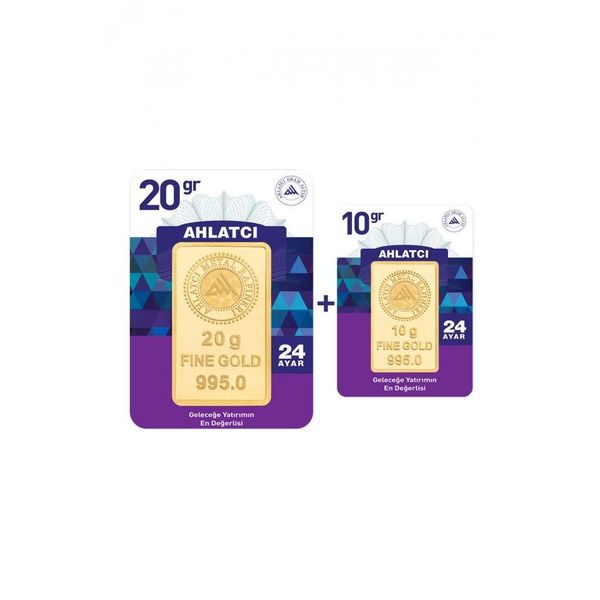 30 gr 24 Ayar Külçe Altın