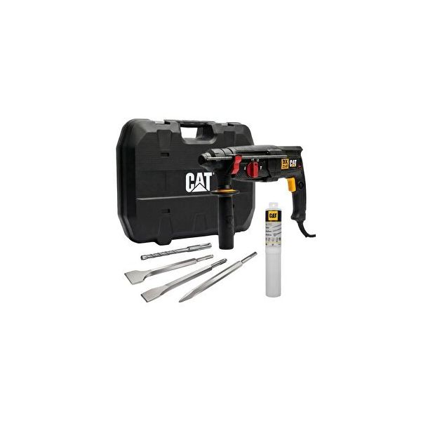 Cat DX2140.1 800Watt 3.0J 26Mm Sds-Plus Profesyonel Kırıcı/Delici + 1 Ad Delici 3 Ad Kırıcı Uç