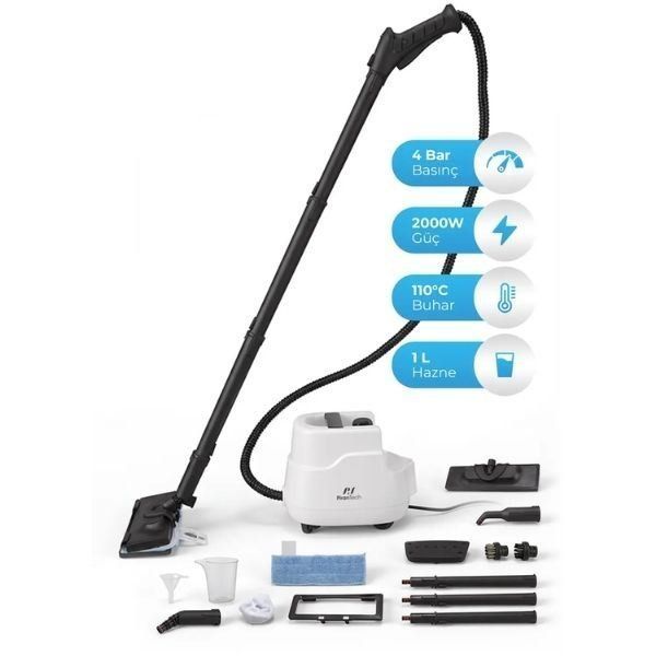 PiranTech CB-103A 2000 W Güçlü Buharlı Temizlik Makinesi