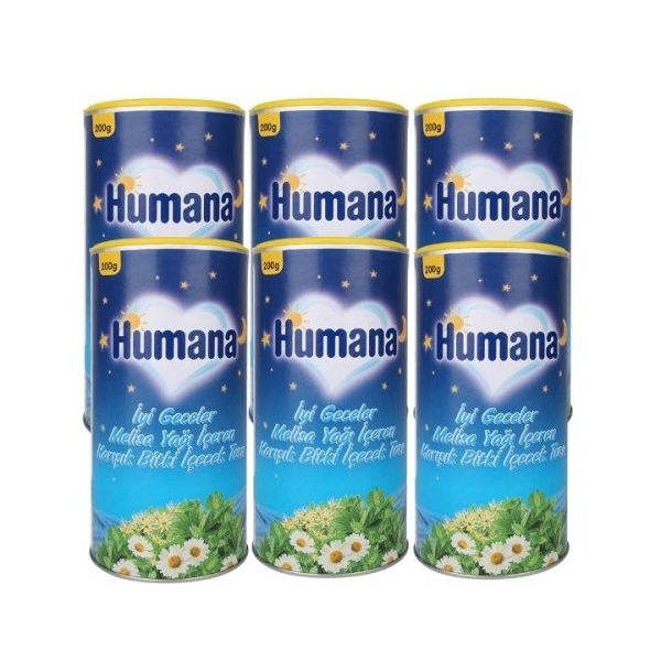 Humana İyi Geceler 6x200 gr Anne Bebek Çayı