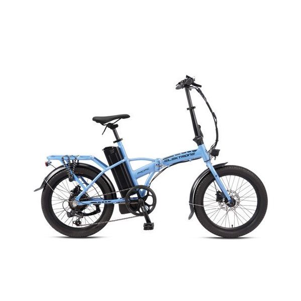 Kron Elektrone Pasific 20 Jant E-Bike Md 7 Vites Mavi Siyah Elektrikli Bisiklet
