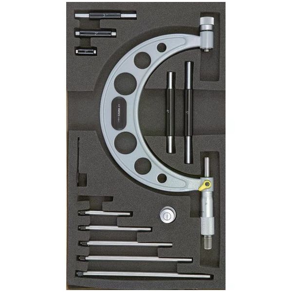 Asimeto AS-111240 500-600mmx0.01 Değiştirilebilir Mekanik Mikrometre