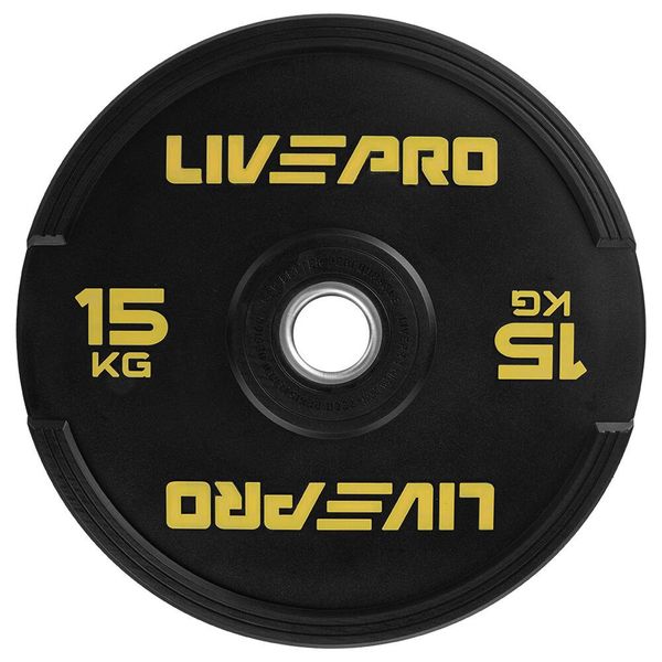 Livepro LP8331-15 15 kg Kauçuk Bumper Plaka