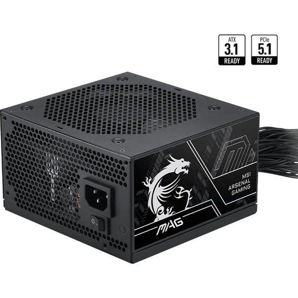MSI MAG A750BN PCIE5 III 750 W Power Supply