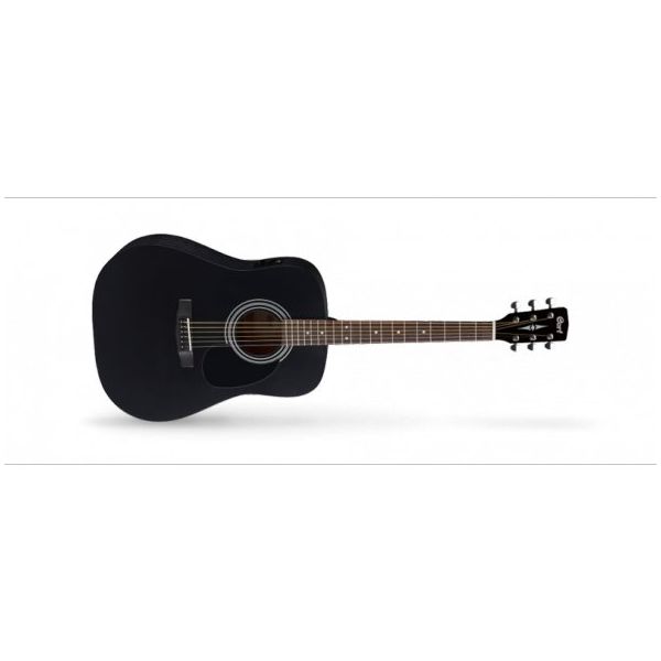 Cort AD810E-BKS Satin Elektro Klasik Gitar
