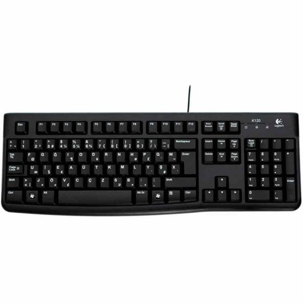Logitech K120 920-002505 Standart Siyah Q Klavye
