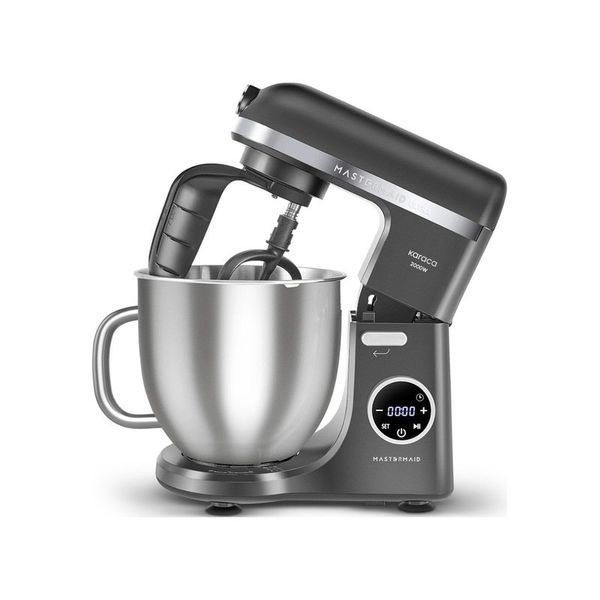 Karaca Mastermaid Chef Ultra D2000 W Dijital Ekranlı 7 lt Shadow Grey Hamur Yoğurma Makinesi