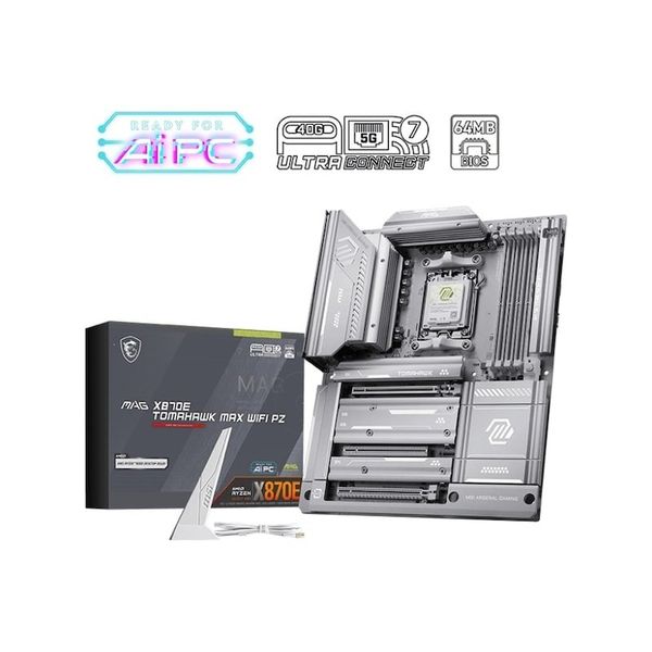 MSI MAG X870E Tomahawk Max WiFi DDR5 PZ AMD AM5 ATX Anakart