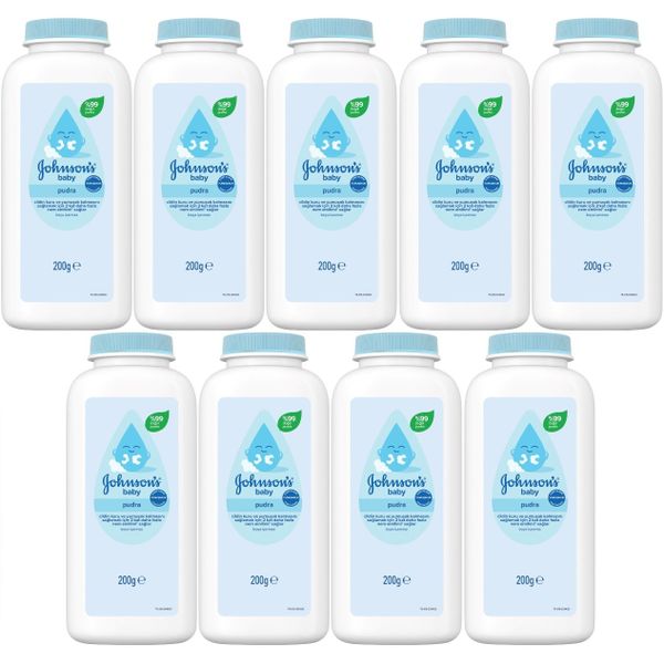 Johnson's Baby Klasik 9x200 gr Bebek Pudrası