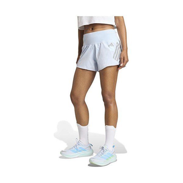 Adidas ADI365 KA8694 Mavi Kadın Koşu Şortu