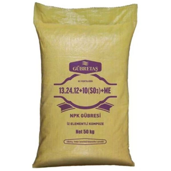 Gübretaş 868711862337 13.24.12+10 50 kg Toz Gübre