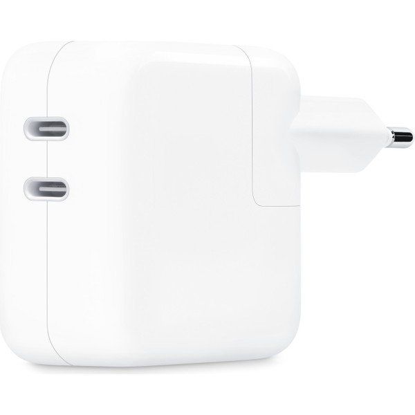 Apple MW2K3TU/A 35 Watt Çift Usb-C Bağlantı Noktalı Beyaz Güç Adaptörü