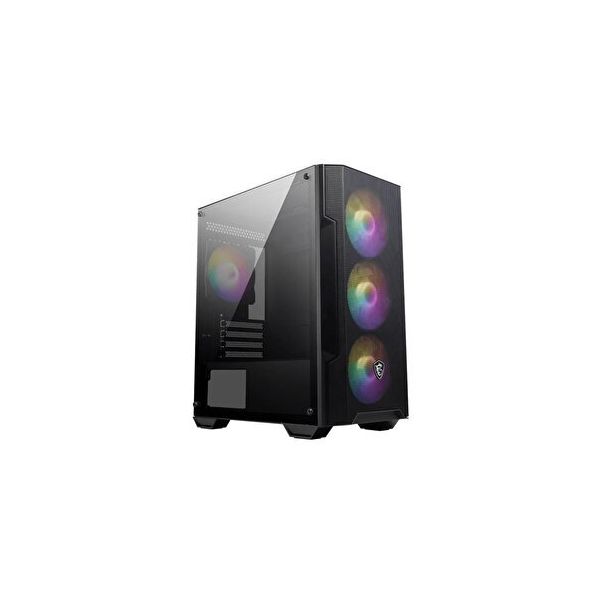 MSI MAG Forge M100A D60 600 W ARGB Fanlı Micro ATX Gaming Bilgisayar Kasası