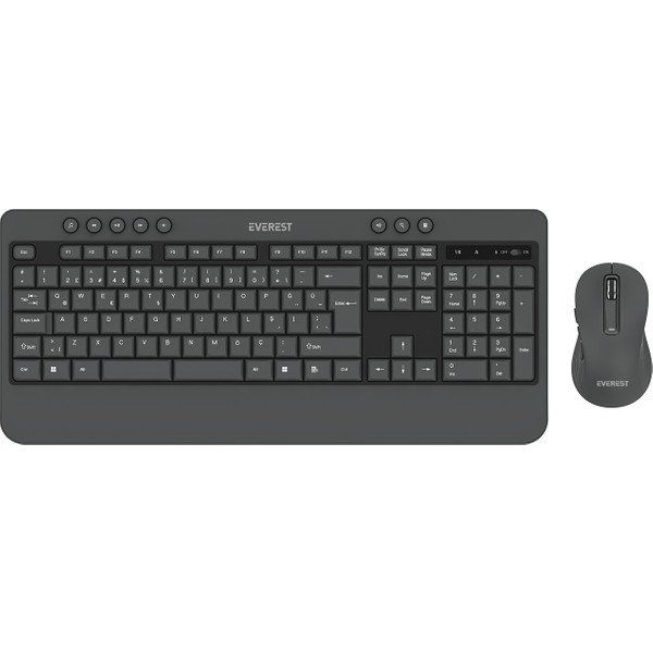 Everest KM-6585 Dual Kablosuz Klavye Mouse Seti
