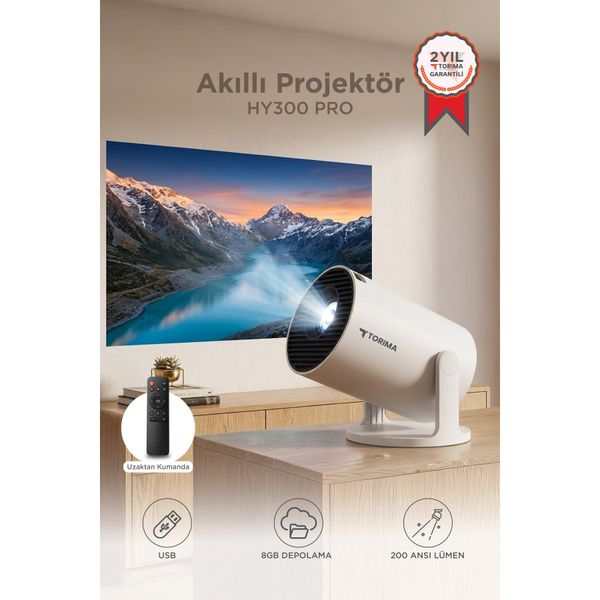 Torima HY300 Pro Taşınabilir Projeksiyon Cihazı