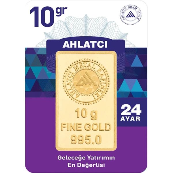 10 gr 24 Ayar Külçe Altın
