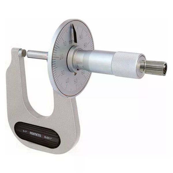 Asimeto AS-158510 0-15x0.01 mm Mekanik Sac Mikrometre