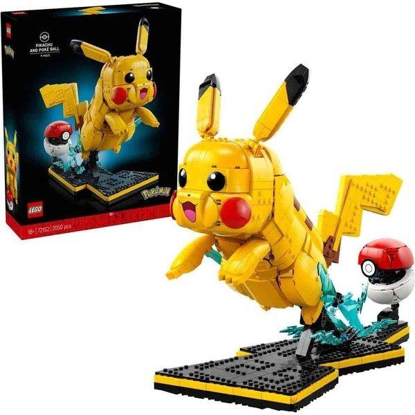 Lego Pokémon 72152 Pikachu ve Poké Topu