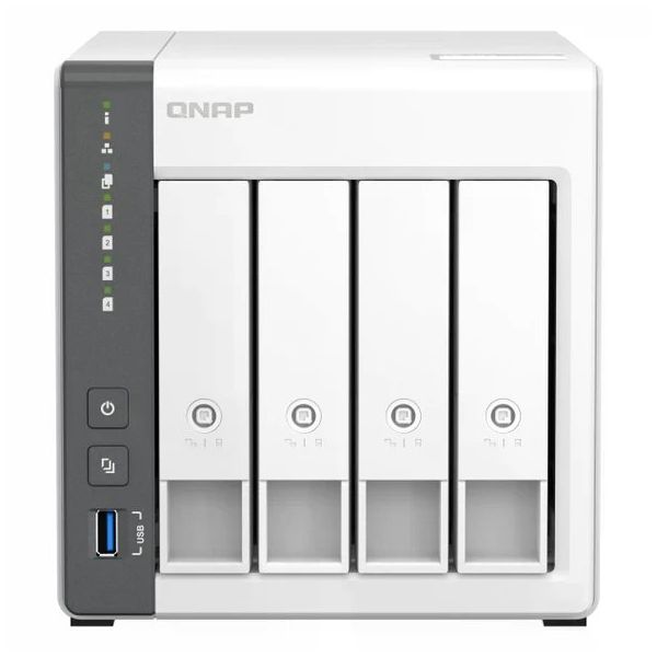 Qnap TS-433 4x24 TB Desteği Raid 0-1-5-6-10 Nas Depolama Ünitesi